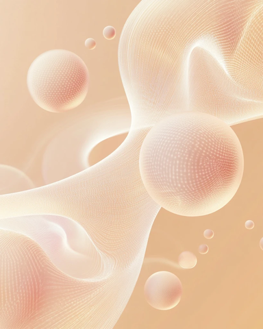 柔和渐变波纹背景