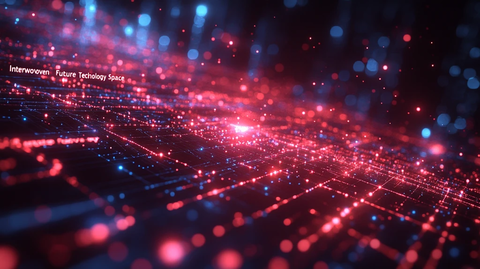 未来科技线条空间