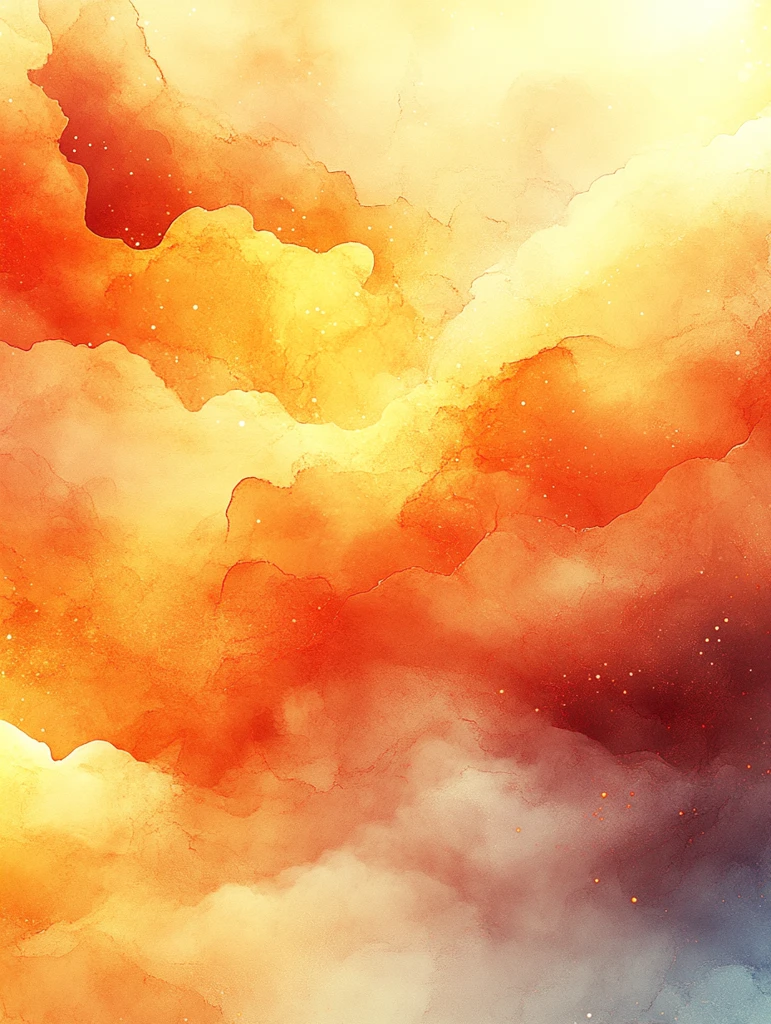 轻柔渐变水彩背景