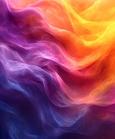 波纹紫黄数码风