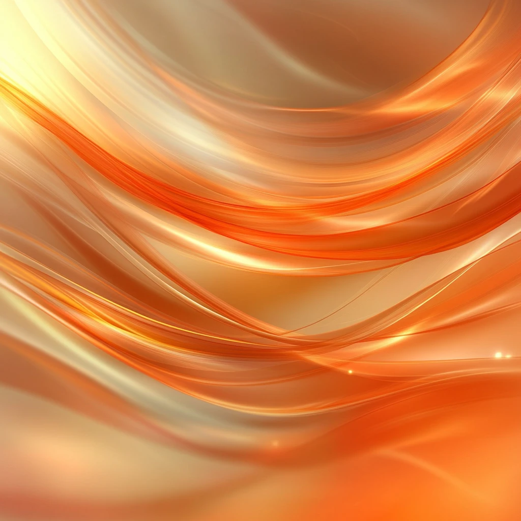 橙色背景线条模糊