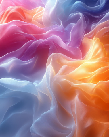 波浪色彩白底图