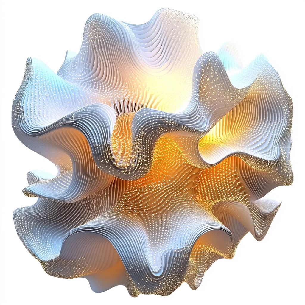 黄金渐变透明纱