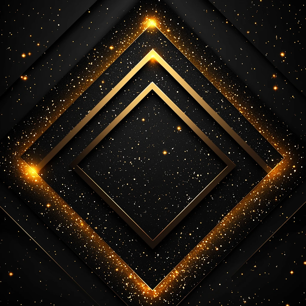 金黑奢华光芒背景