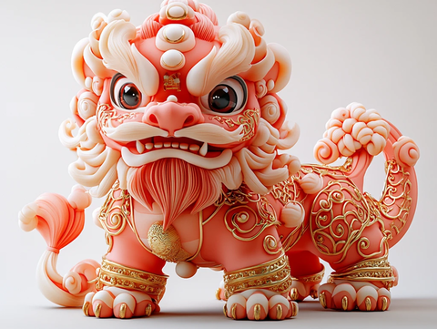 金红狮子舞展示