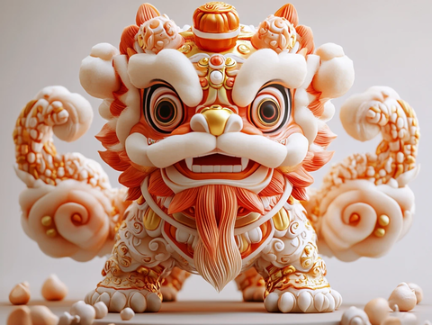 金红狮子舞展示