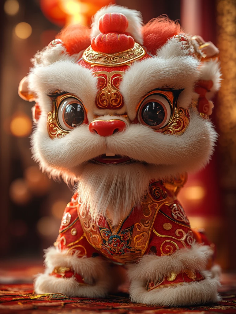 狮子舞狮头角色