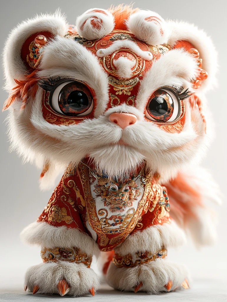 狮子舞狮头角色