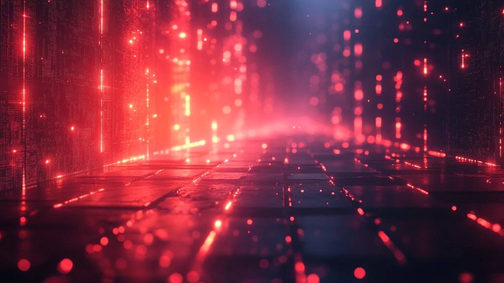 未来科技线背景