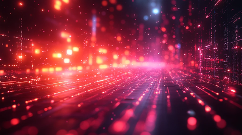 未来科技线背景