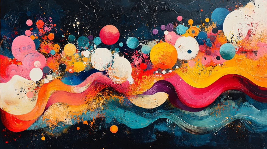 铅笔与色彩的碰撞