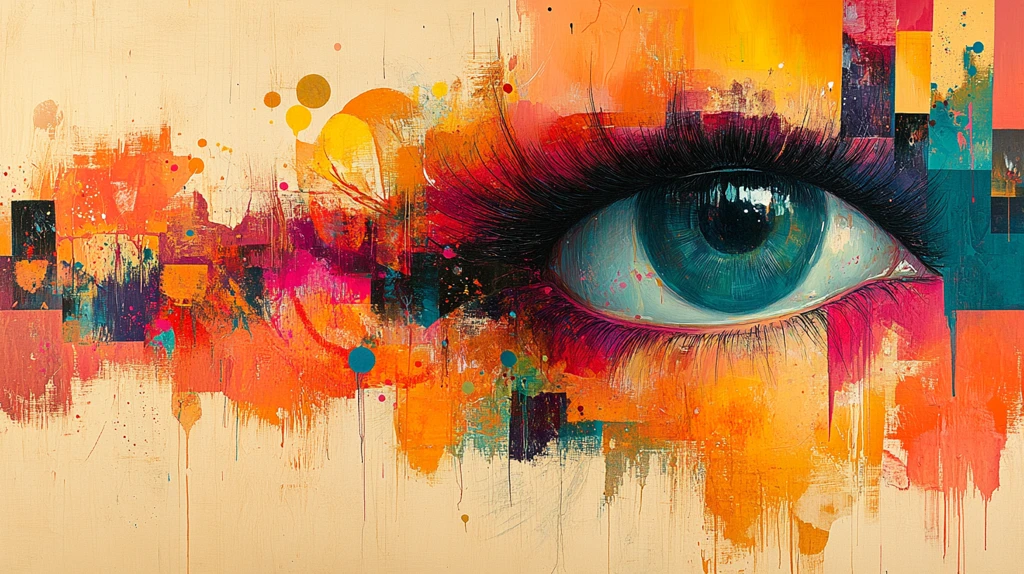 铅笔与色彩的碰撞