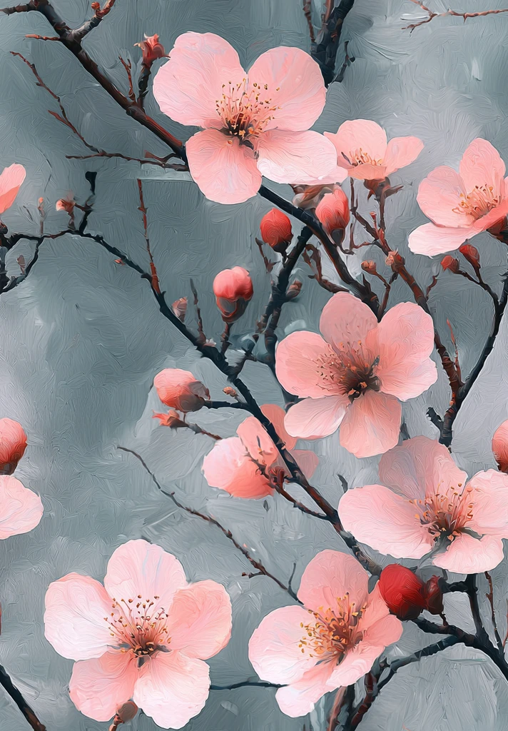 细腻花卉小图案