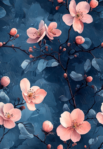 细腻花卉小图案