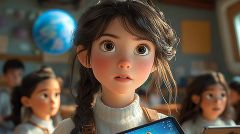 行星探索与学习场景