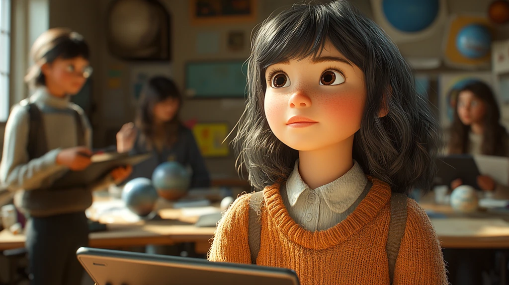 行星探索与学习场景