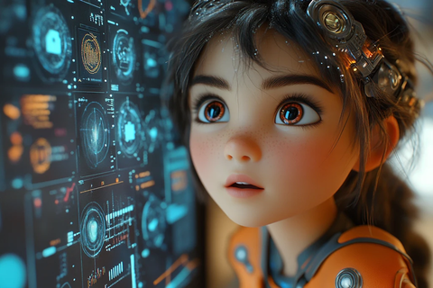 少女仪表盘工作