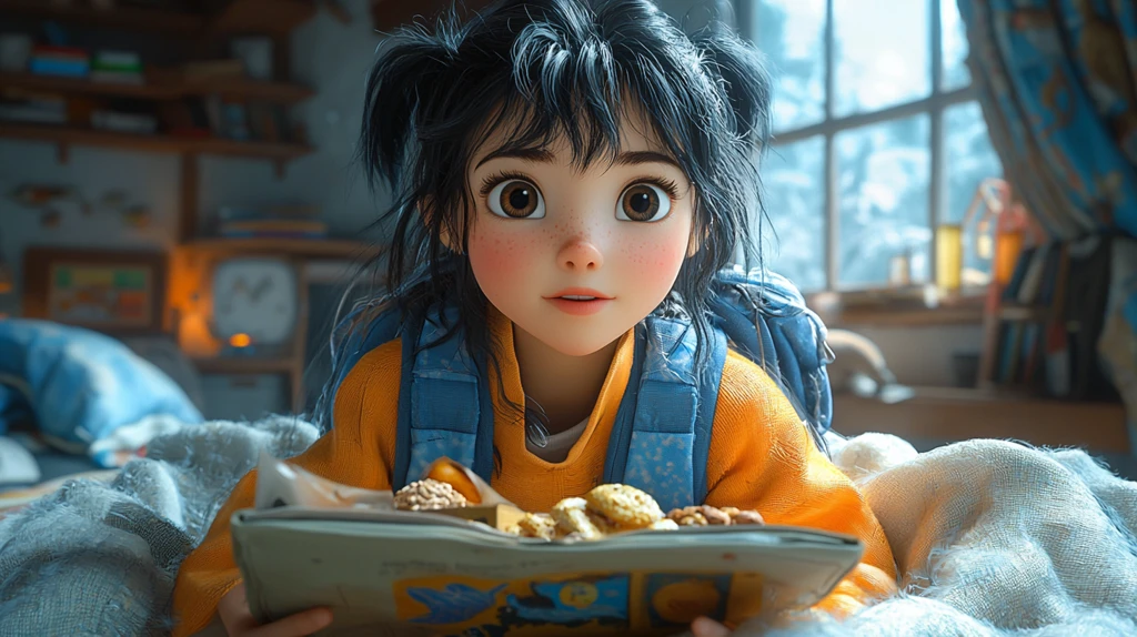 露娜整理小背包