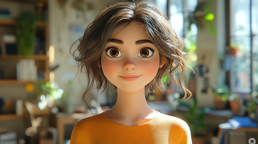 卡拉鼓励学生微笑