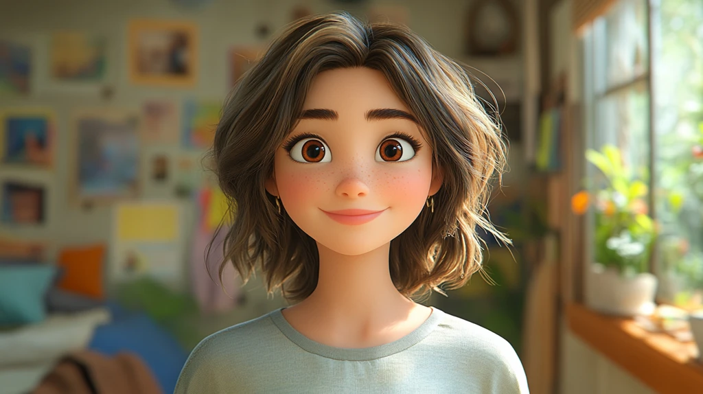 卡拉鼓励学生微笑