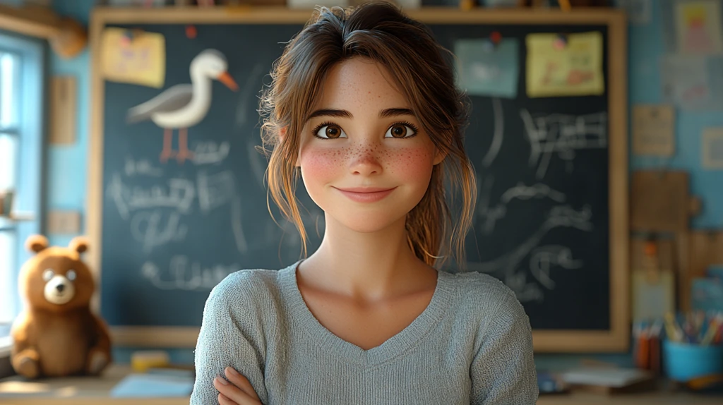 教师黑板动物图