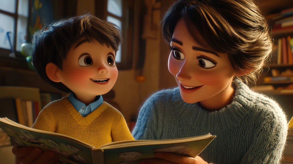 孩子问母亲出生问题