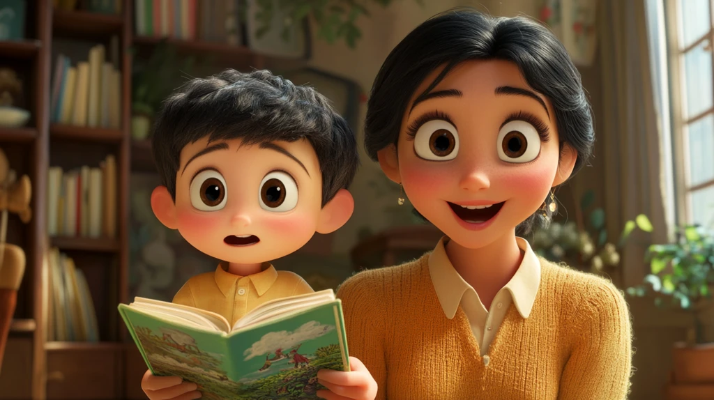 孩子问母亲出生问题