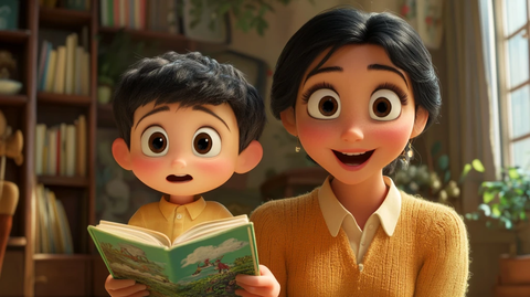 孩子问母亲出生问题