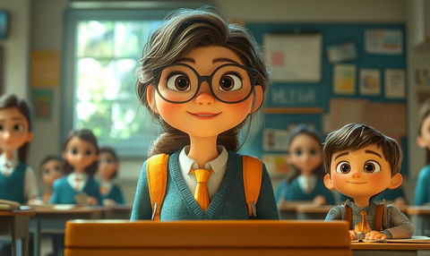 教师与学生课堂