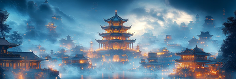 中国赛博塔乐高建筑