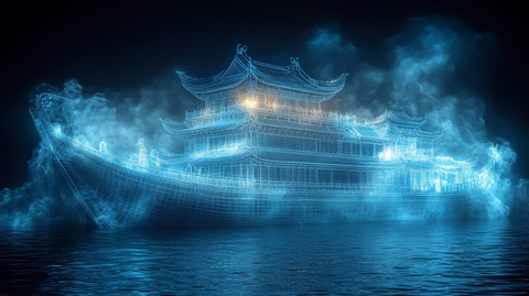 古代船只蓝光框架