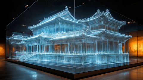 秦宫殿全息投影