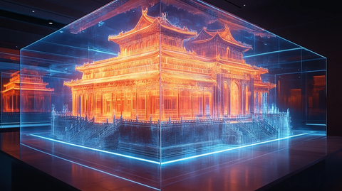 秦宫殿全息投影