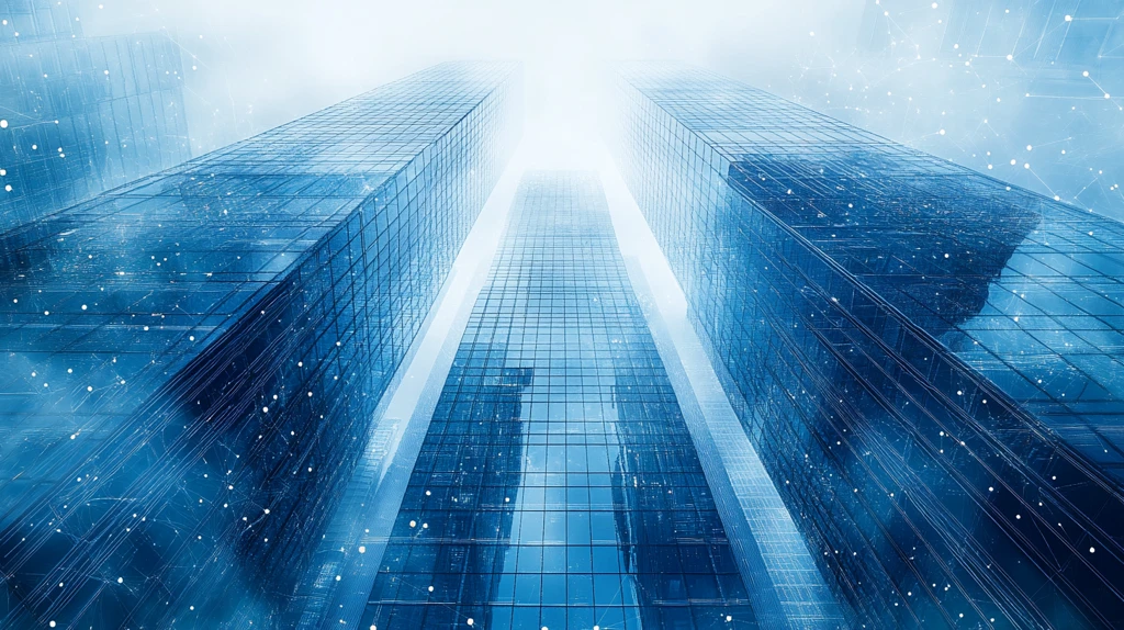 四建筑蓝线光点