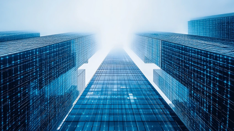 四建筑蓝线光点