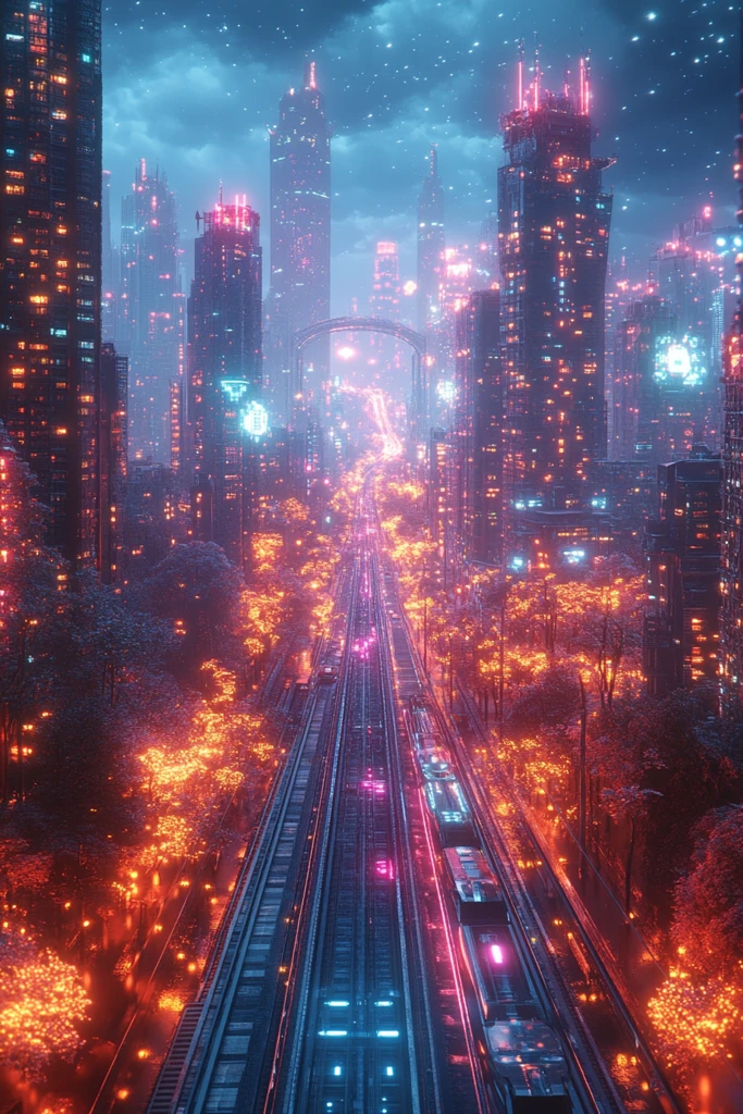 未来城市天际线