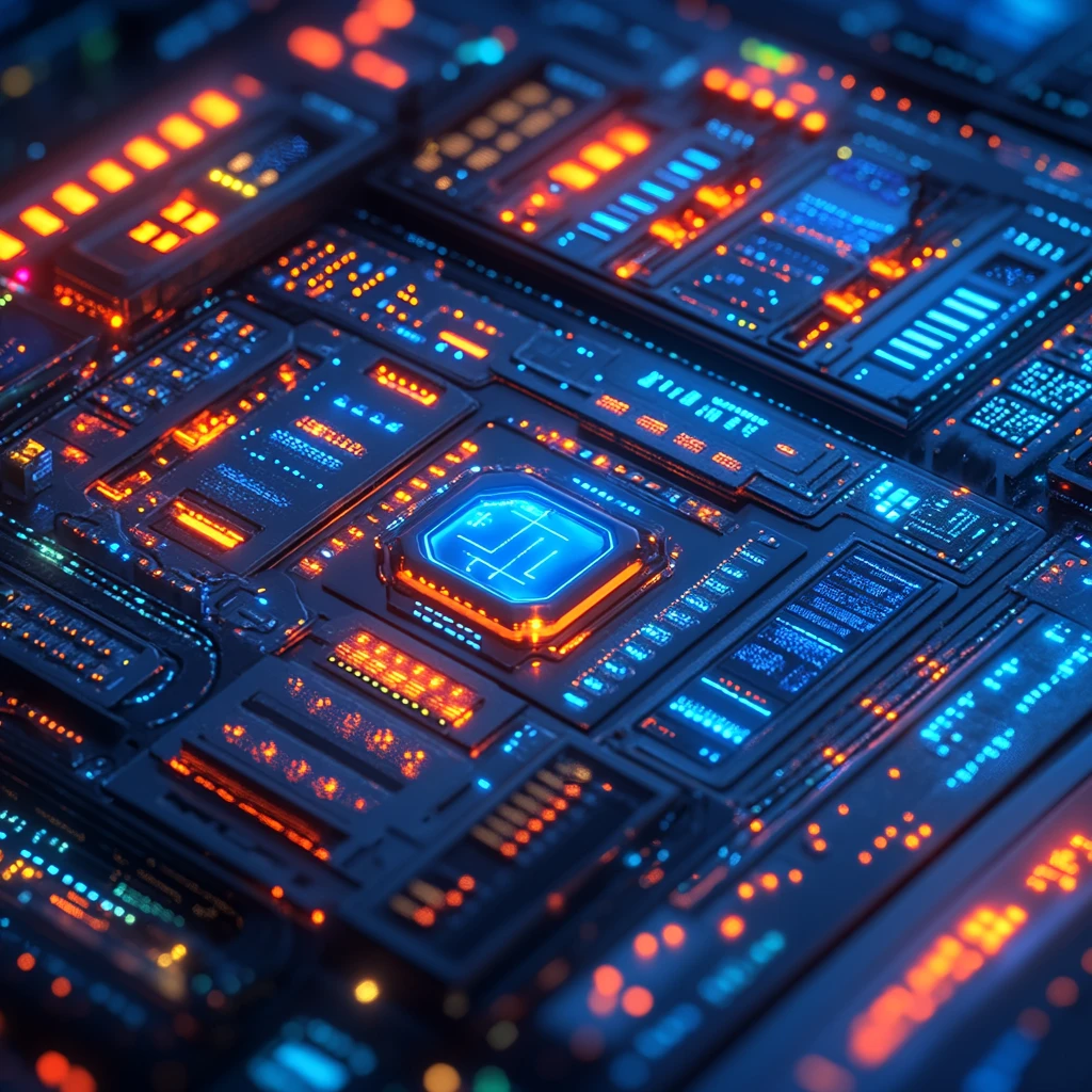 未来科技蓝底隔离