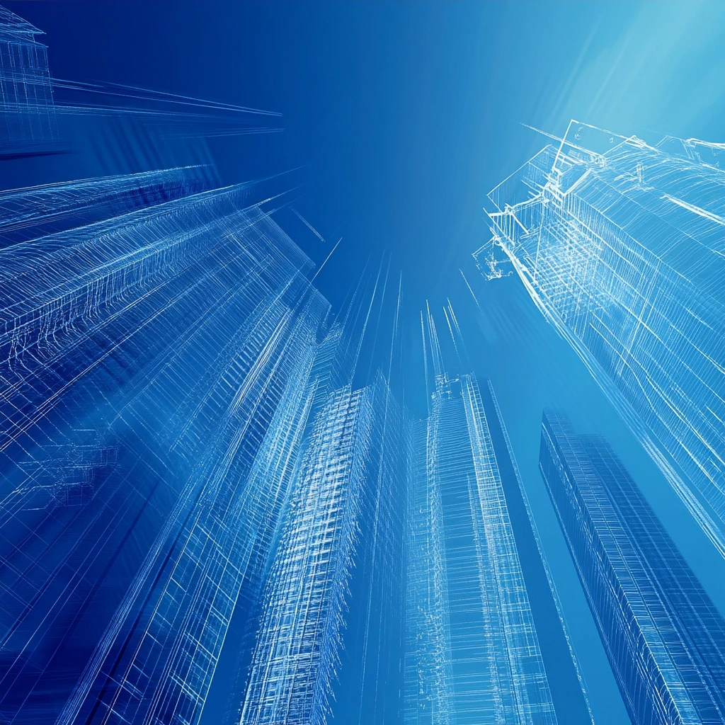 未来城市蓝光建筑