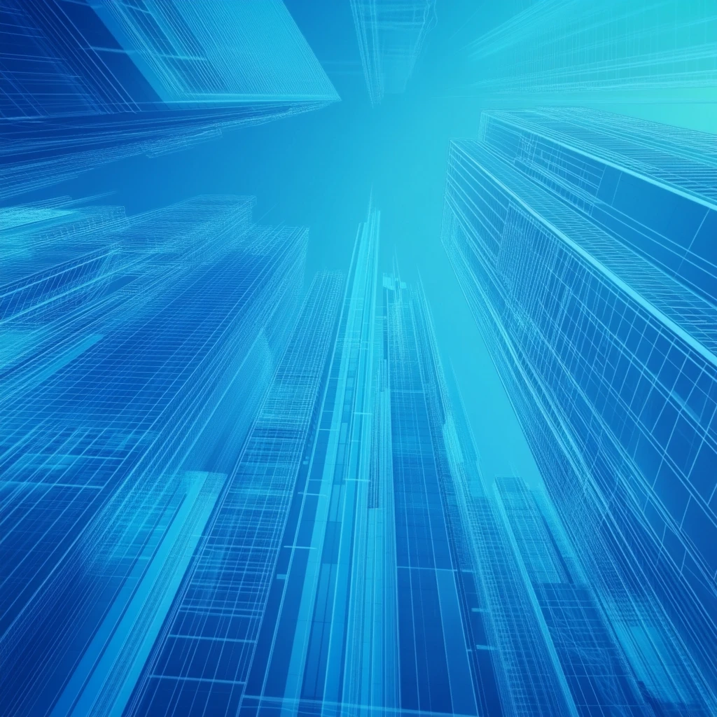 未来城市蓝光建筑