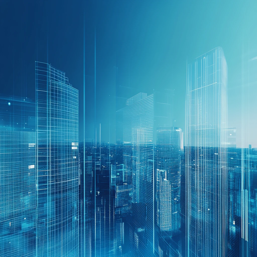 未来城市蓝光建筑