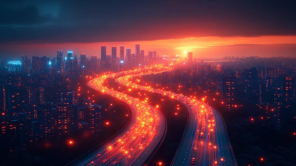 未来城市交通图