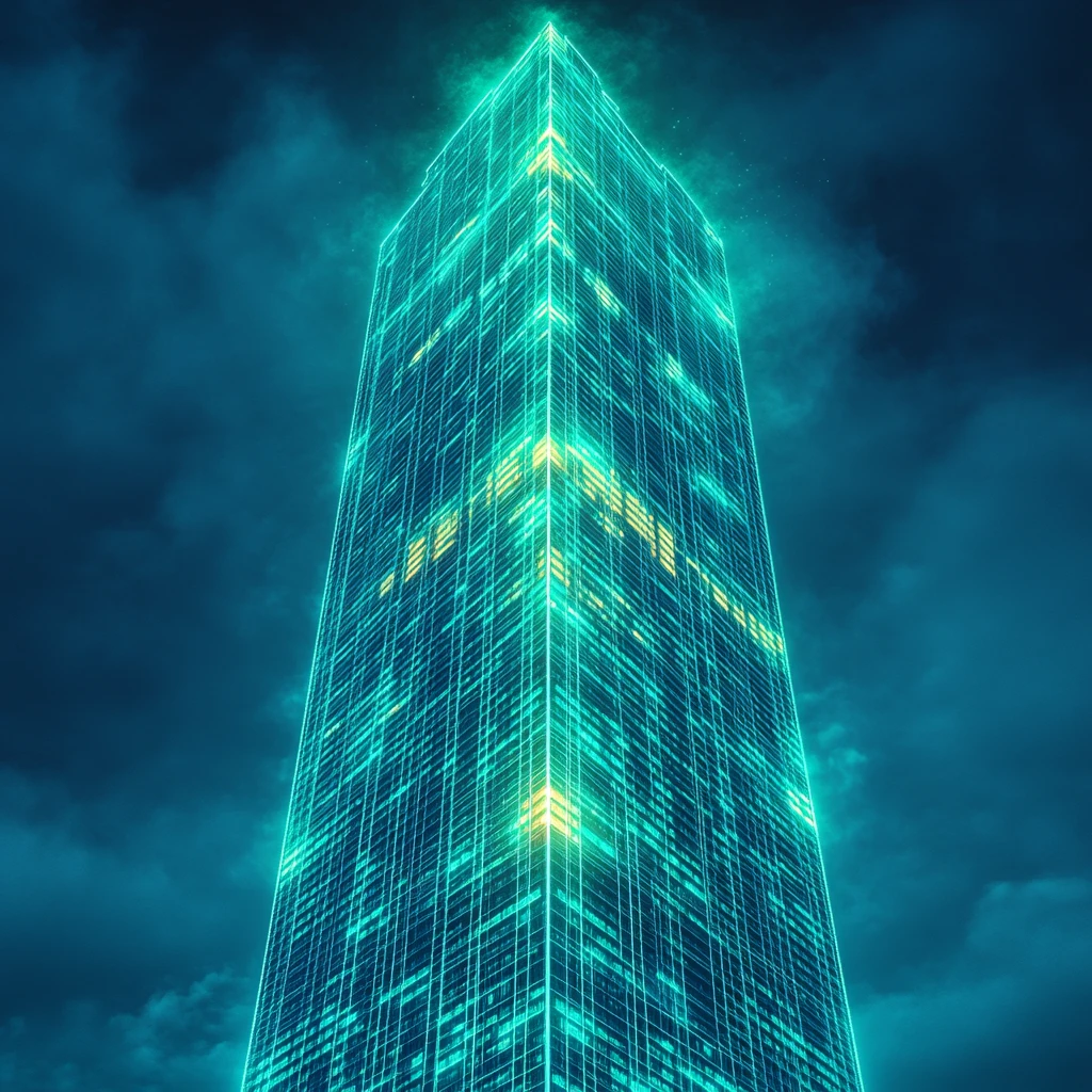 银行大厦线框图