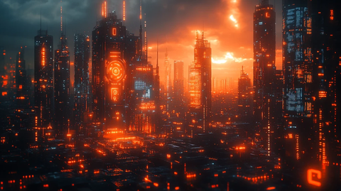 双子星与智脑城市