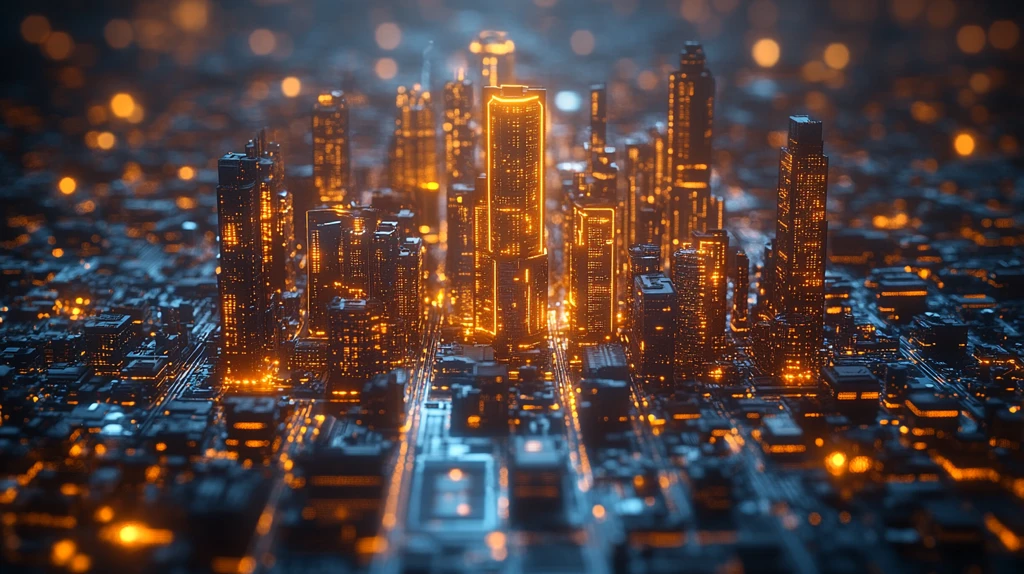 智能城市地球建筑