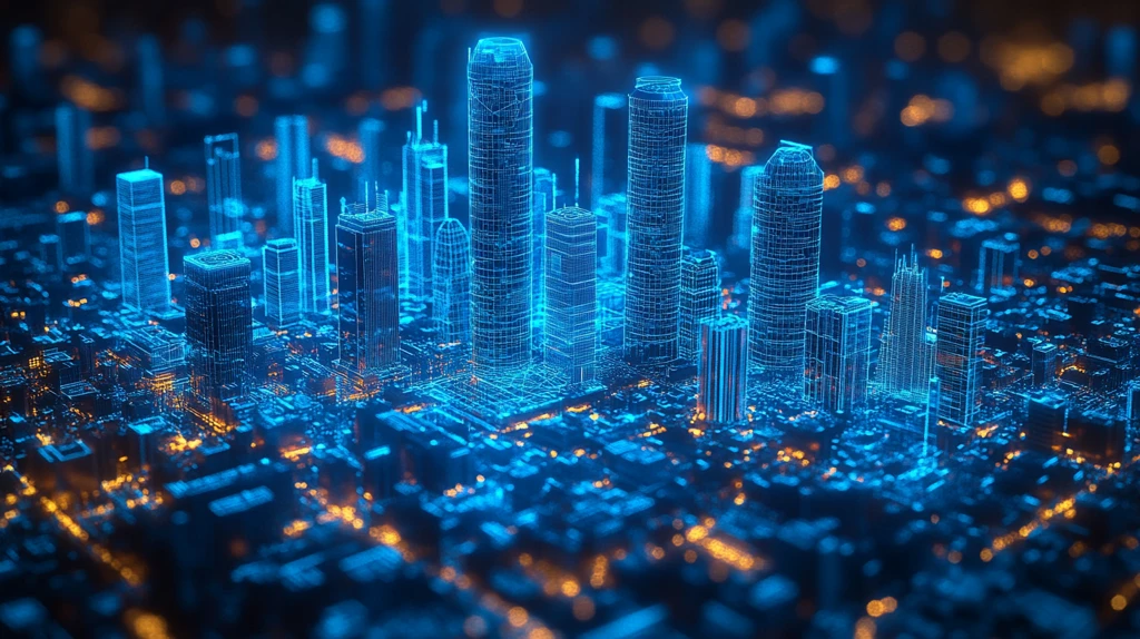 智能城市数据建筑