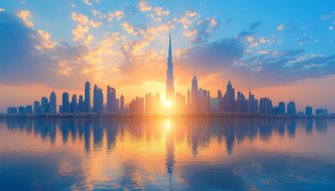 未来科技天际线