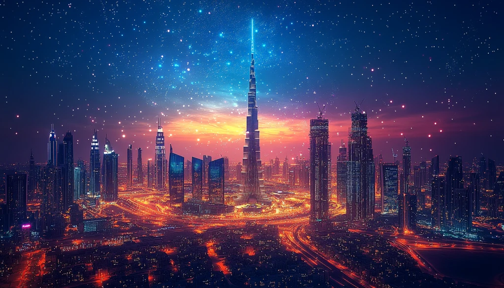 未来科技天际线