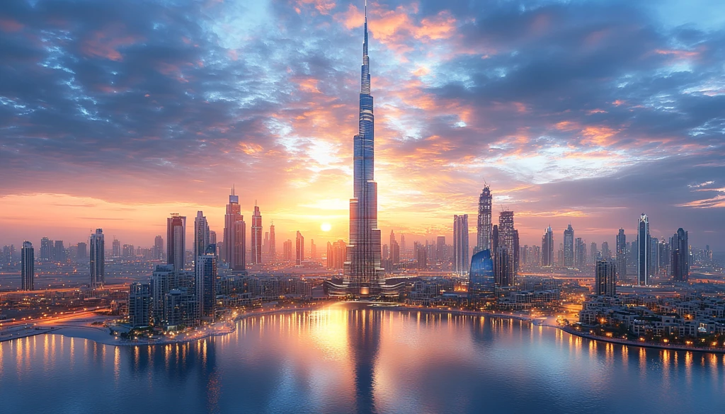 未来科技天际线