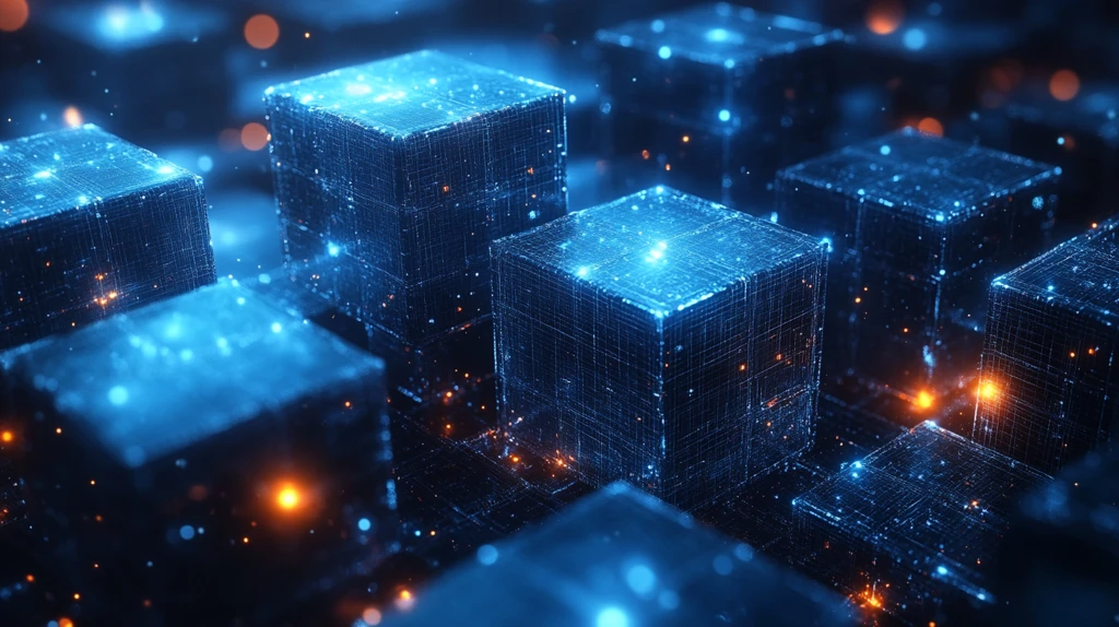 蓝色方块链网络