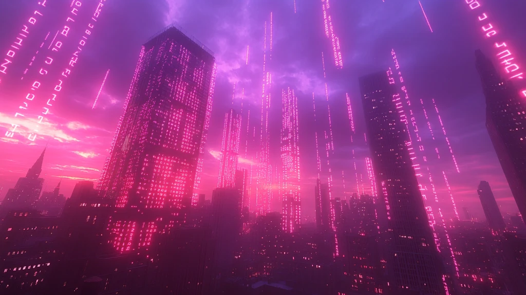 数字流光城市天际